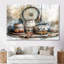«Native Art Pottery Desert Serenity II - Boho Pottery», ensemble de 3 reproductions d'art mural-107182121-107182123