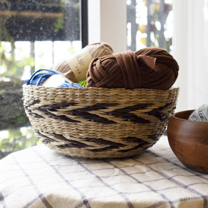 17 Stories Anakie Seagrass Fruit Bowl