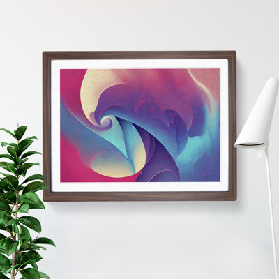 Divine Abstract Fractals - Single Picture Frame Print