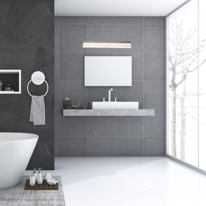 1-Light Dimmable Bathroom Vanity Light LED Bath Bar