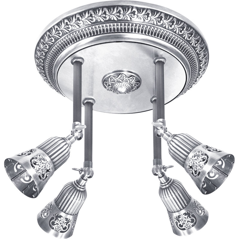 Esterbrook LED Semi Flush Mount, Bright Chrome