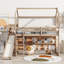 Lit mezzanine avec glissade Wood House-1854177347