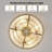 20" Modern Flush Mount Ceiling Fan With Light Kit And Remote Control-1030573911