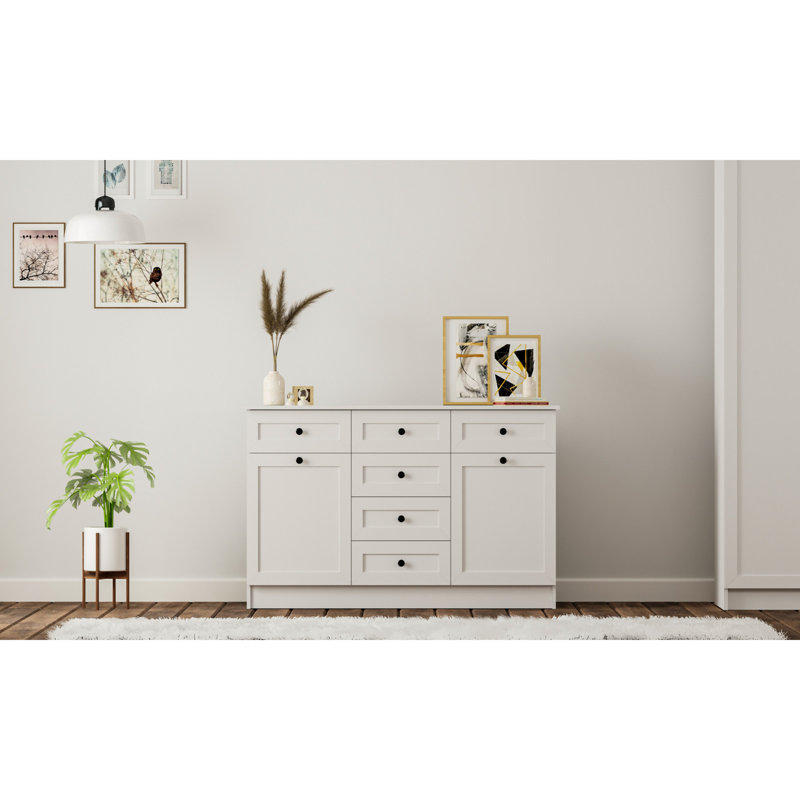 Tatums 130 Cm Wide 6 Drawer Sideboard