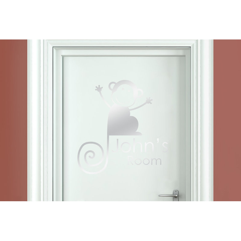 Animals Wall Decal, Shiny Silver