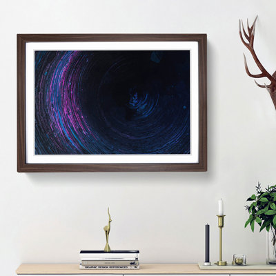 Heading Forward in Abstract - Picture Frame Painting Print