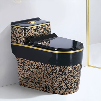 WATERMONY 1.45 Gallons GPF Elongated One-Piece Toilet (Seat Included)