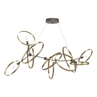 Celesse 6 - Light Unique Geometric Chandelier