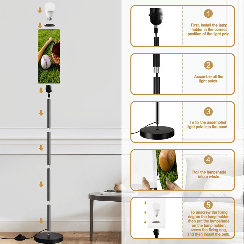 68.5 " Traditional Floor Lamp