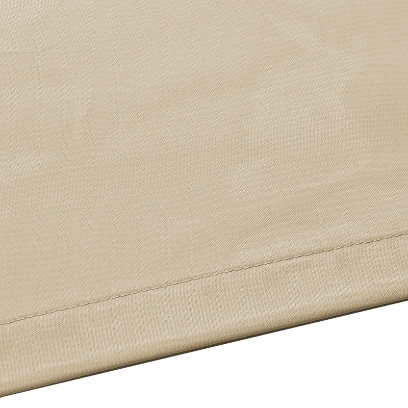 Panneau de rideau simple semi-transparent thermique de couleur unie avec œillets Galion, Blanc, l 104" x L 95"