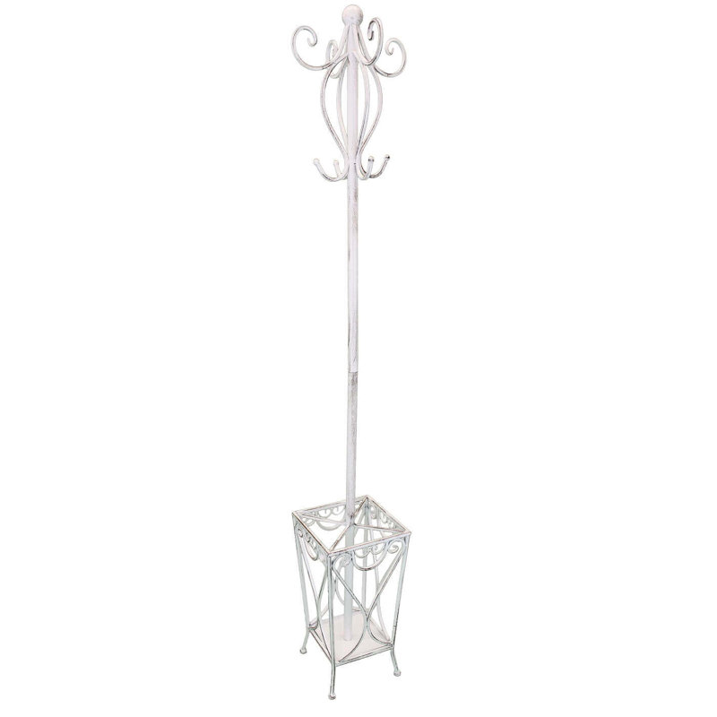 Steel Freestanding 8 - Hook Coat Rack