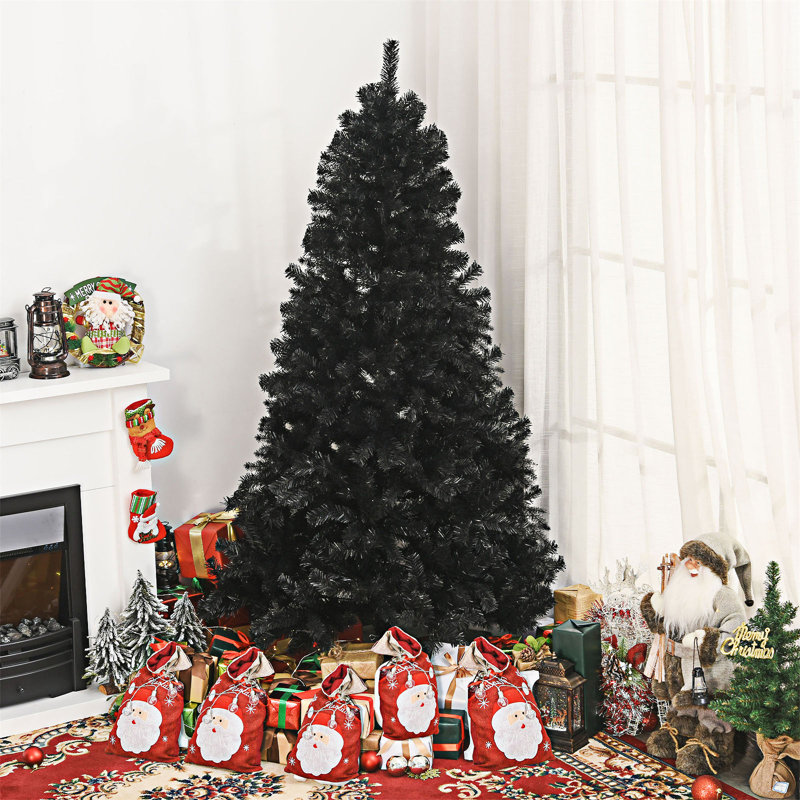 7ft Artificial Christmas Tree Unlit Douglas Fir with Realistic Branches and 1346 Tips