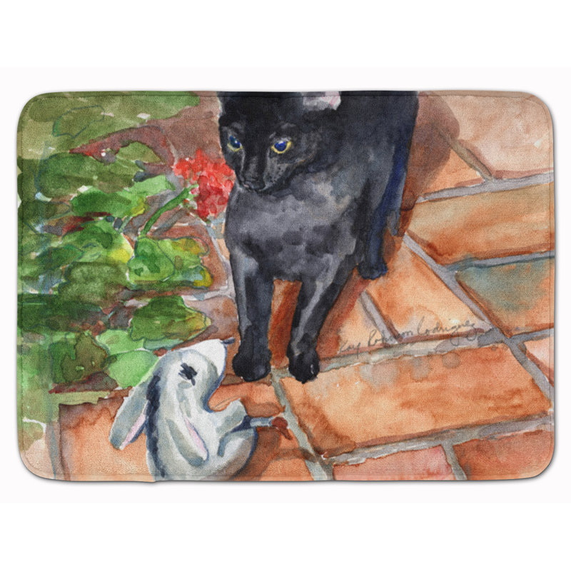 Tapis De Bain En Mousse à Mémoire De Chat