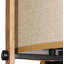 Lustre tambour 5 lumières en tissu