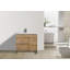 Lavabo de salle de bain en chrome Alma 18