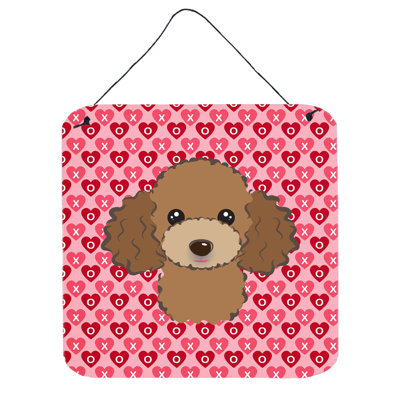Décoration murale Poodle Hearts