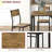 3 Piece Dining Table Set for 2, Modern Kitchen Table and Chairs, Dining Room Set,wood-336049361