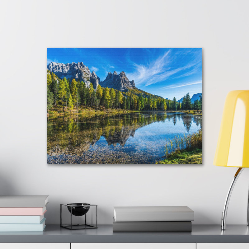 No Frame Print on Canvas, 12cm H x 18cm W
