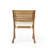 Adrian Outdoor Acacia Wood Round Bistro Set