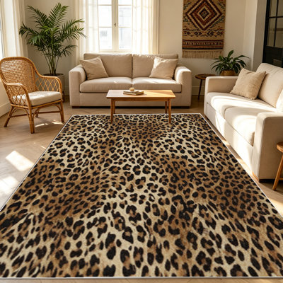 1PC  Area Rugs, Soft & Comfortable, All Seasons, Easy to Maintain, Machine Washable, Indoor Floor Mat for Living Room, Bedroom, Dining Room, Hallway, Office, Patio, Home & Outdoor Decor