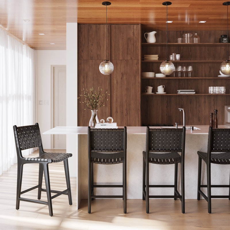 Tabouret Banda, Havane / noir / noir