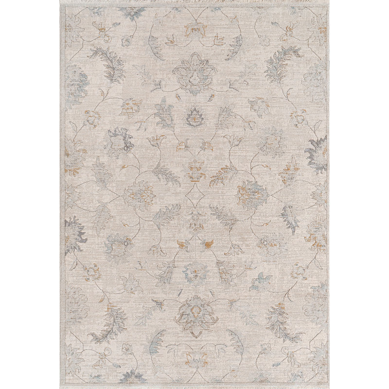 IRVING 7.10X10.10 15557-199 CREAM/MULTI, Rectangle 7'10" x 10'10"
