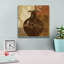  «Ethnic Vase 3» par Alonzo Saunders, art mural sur toile, 12 po x 12 po-1582485654