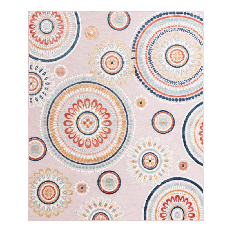Tapis intérieur / extérieur en polypropylène tissé à la machine Firman Wygant, Rectangle 8 pi 2 po x 10 pi
