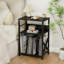 65cm H Record Player Stand with Charging Station-129675369