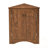 Bathroom corner Storage Cabinet with 2 Doors and Adjustable Shelves-1100304112