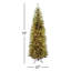Kingswood Pencil 9' Green Fir Artificial Christmas Tree with 500 Clear Lights with Stand-1283685410