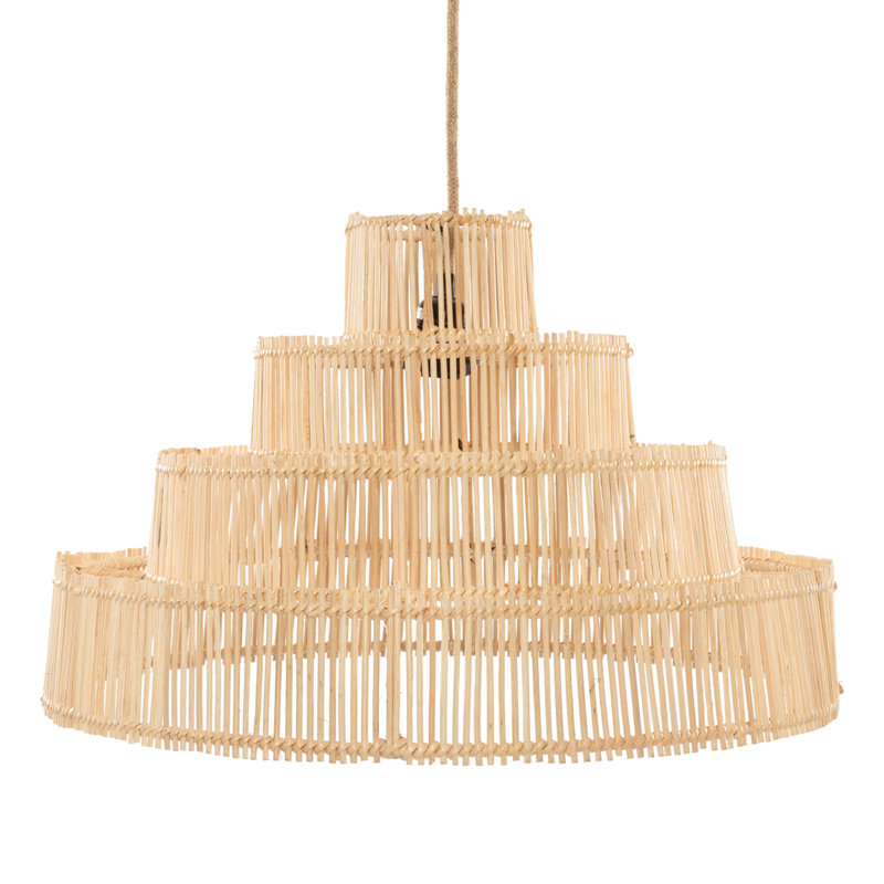 32cm H Rattan Novelty Lamp Shade ( Uno ) in Natural