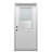 15-Lite Fibreglass Smooth 2-Panel Primed Fibreglass Prehung Front Entry Door-88730897-88730898