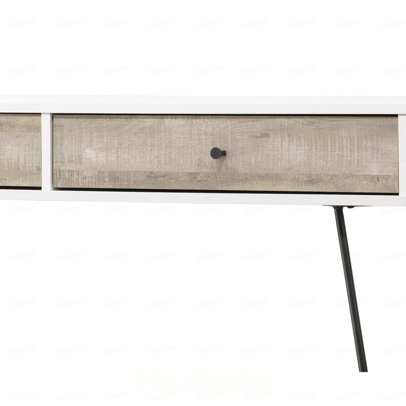 Bureau en chêne taupe