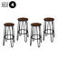 Lavish Home 24-Inch Counter Height Hairpin Leg Bar Stool