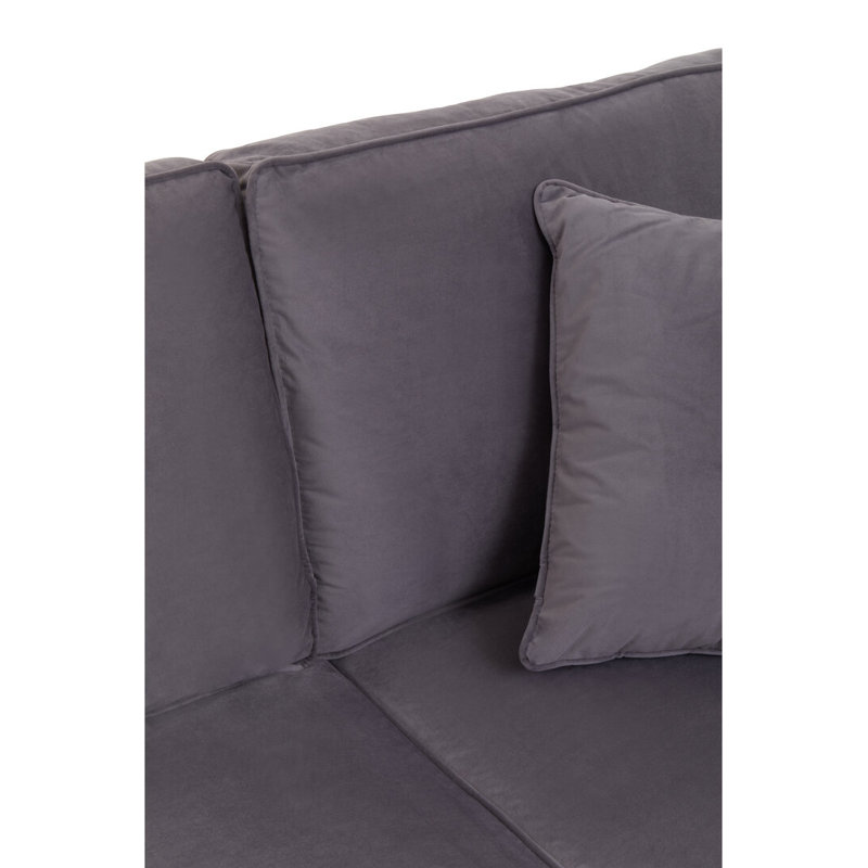 Velvet Sofa, Pink