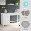 Bureau de travail avec rangement Martha Stewart Hutton-89798272