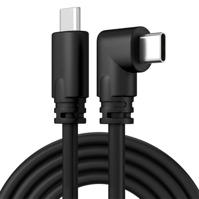 Data cable 6M/20FT Type C To Type C Cable Right Angle 5A Super Fast Charging USB C Cable