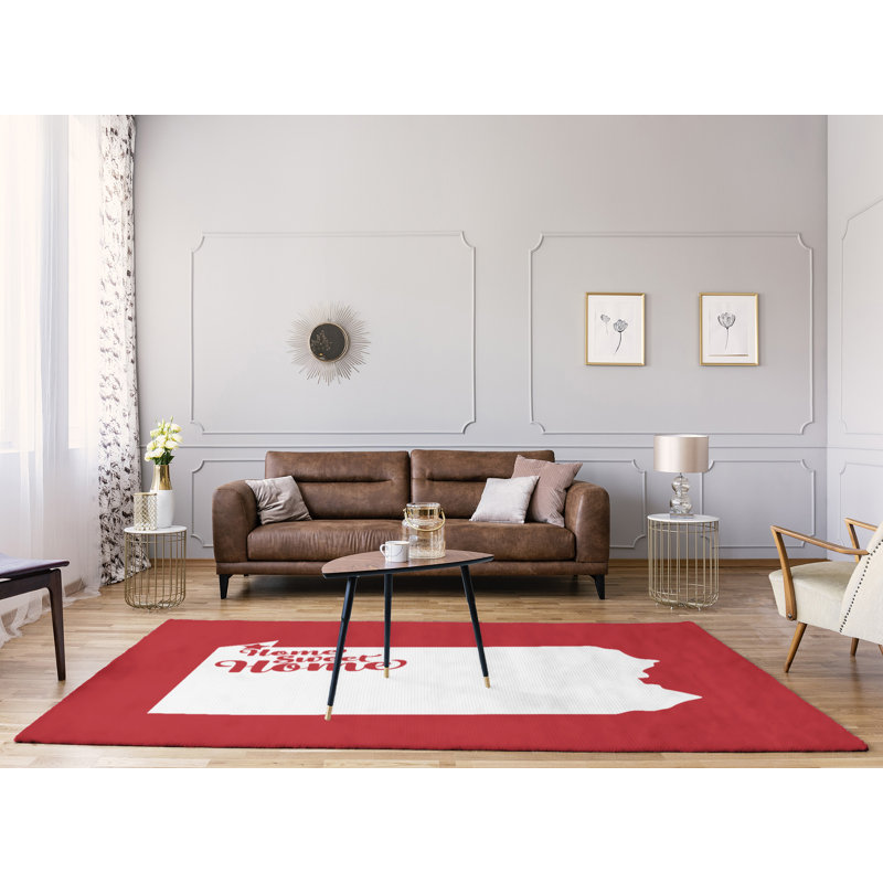 Tapis en poly-chenille erie à la maison, Rectangle 8 pi x 10 pi