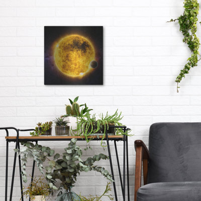 «Older Sun-Like Star», art mural en métal