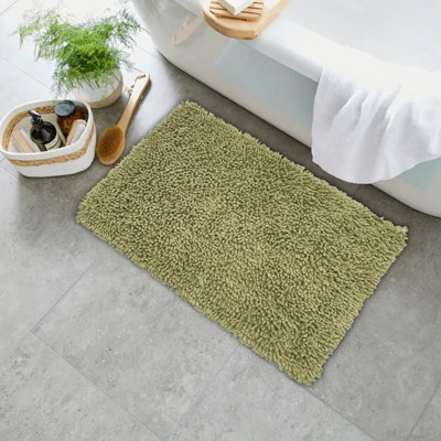 Hayworth Plush Cotton Bath Mat