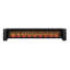 Plinthe chauffante duraflame®, noir
