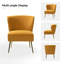 Chaise d'appoint en velours 26 po Clive-1715663180
