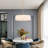 24" 5-Light Pleated Drum Chandelier-1404054216