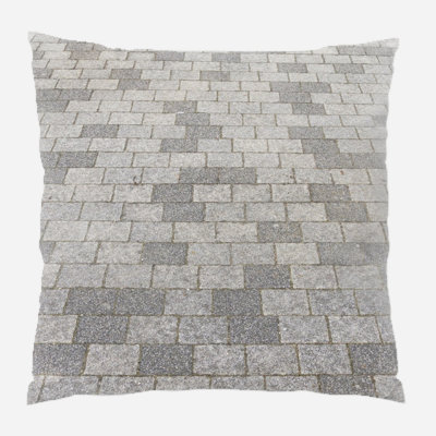 Coussin à carreaux