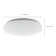 1-Light 14" LED CCT Selectable Flush Mount with Microwave Sensor