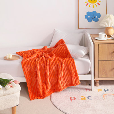Couverture en peluche flanelle pour tout-petits, couverture moelleuse réversible pour bébé, 30 po x 40 po - NTBAY