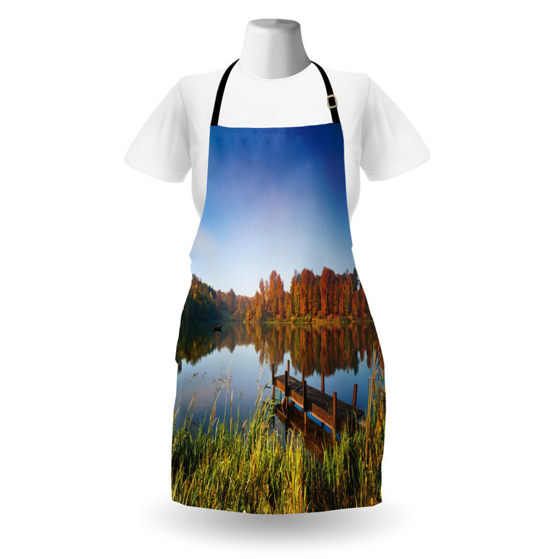 No Pattern Bib Apron
