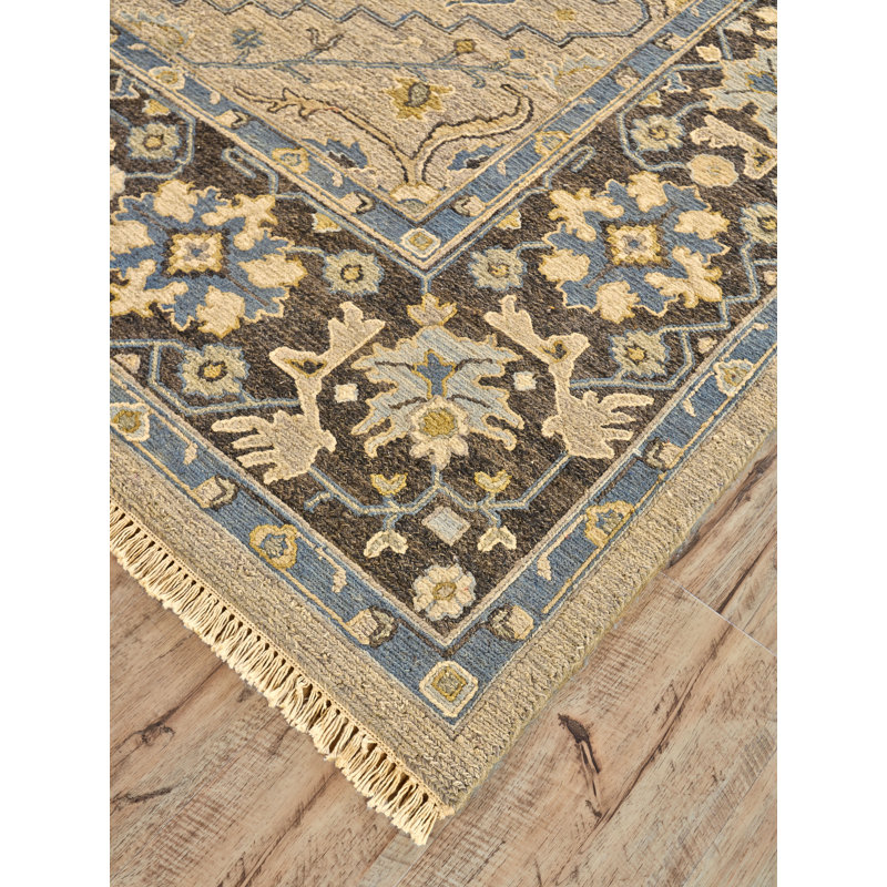 Fitzroy Wool Oriental Indoor Rug, Rectangle 7'9" x 9'9"