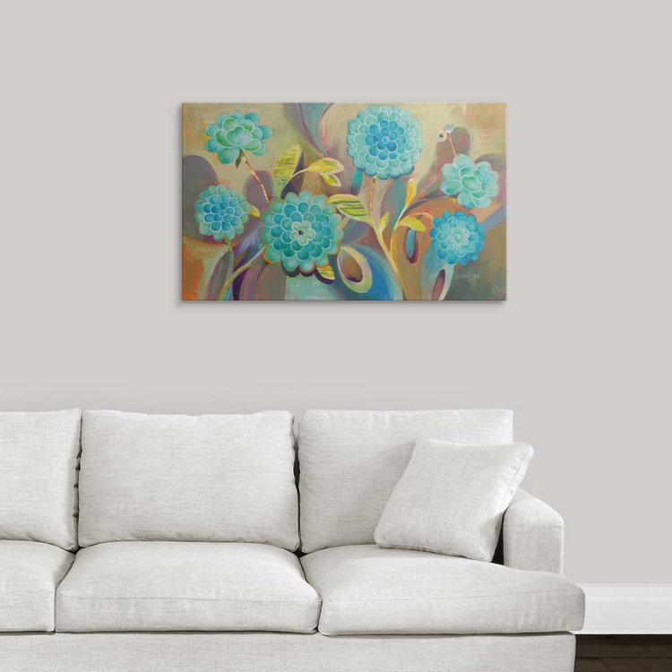 «Fun Blues», impression de Danhui Nai, H 16 po x l 24 po x P 1,25 po, Toile